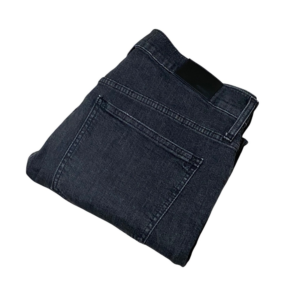 Madewell Perfect Vintage Crop Jeans High Rise Black Wash Denim Size 31P - Picture 11 of 11